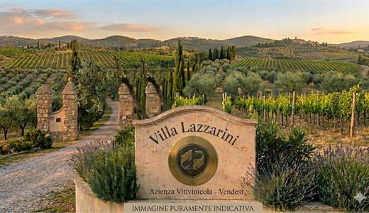 EXCLUSIVE WINE ESTATE “VILLA LAZZARINI”.